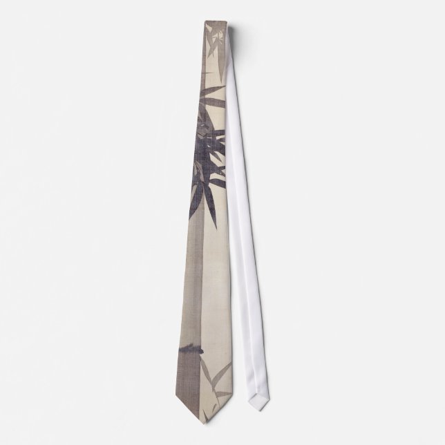 竹, 其一 Bamboo, Kiitsu, Japan Art Tie (Front)
