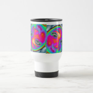 笑い,  光, 愛 - Laughter, Light, Love Travel Mug