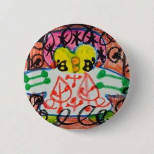 缶バッジ ペンギン 6 CM ROUND BADGE