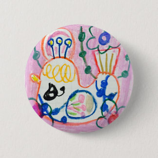 缶バッジ 鳥 6 CM ROUND BADGE