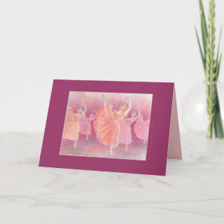 花のワルツ　バレエグリーティングカード HOLIDAY CARD