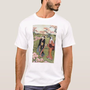 花見(二), 清長 Flower Viewing(2), Kiyonaga, Ukiyo-e T-Shirt