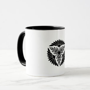 葉付菊車 MUG