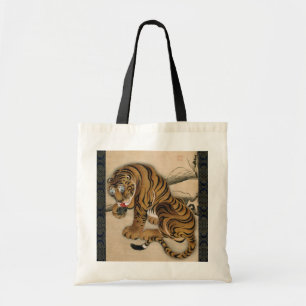 虎図, 若冲 Tiger, Jakuchu Tote Bag