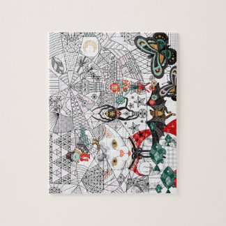 蜘蛛の巣アーティスト(Spider's web artist) Jigsaw Puzzle