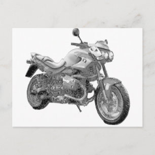 (複数の商品が選択されています)オートバイ POSTCARD