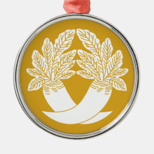 違い大根 METAL TREE DECORATION