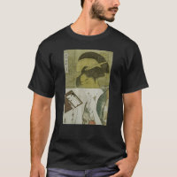鏡を見る女, 歌麿 Woman who Sees mirror, Utamaro, Ukiyoe