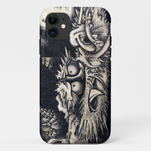 雲龍図, 曾我蕭白 Dragon with Cloud, Sumi-e iPhone 11 Case