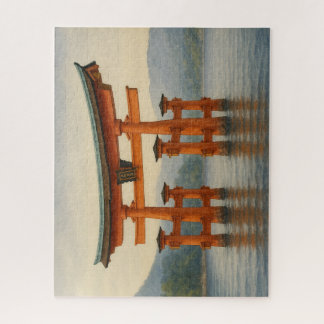 静寂に包まれる厳島神社 / The Tranquil Beauty of Itsukushima S Jigsaw Puzzle