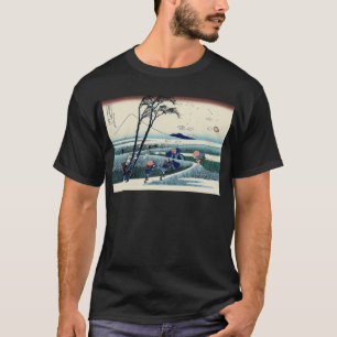 駿州江尻, 北斎 View Mt.Fuji from Ejiri, Hokusai, Ukiyo-e T-Shirt