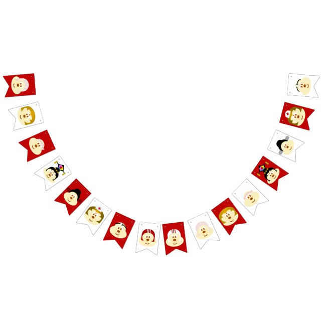 鮑 鮑 Swallowtail Bunting Flags (All)