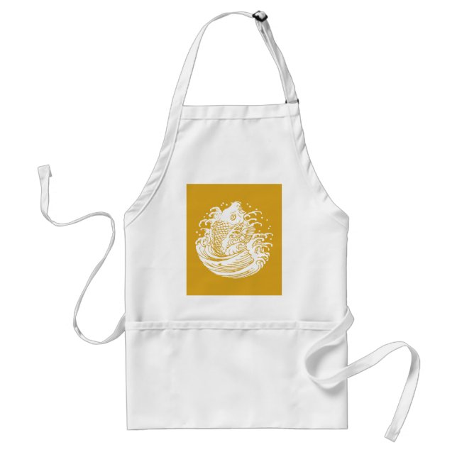 鯉に水 STANDARD APRON (Front)