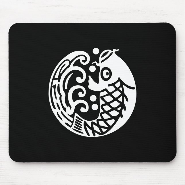 鯉に波 MOUSE MAT (Front)