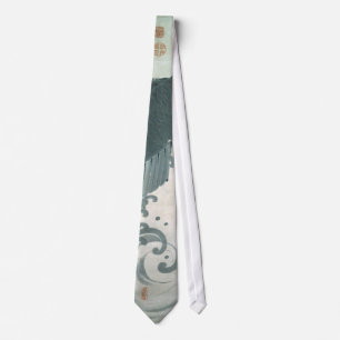 鯉魚図, 若冲 Carp (Koi), Jakuchu, Japan Art Tie
