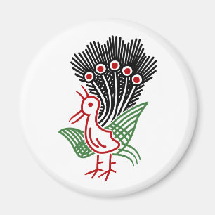 麻 雀 牌 1索 イ ー ソ  -01 MAGNET