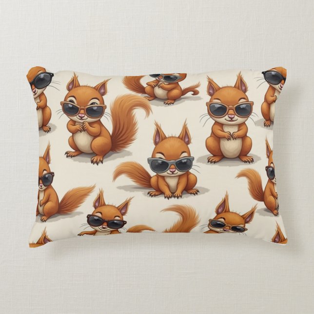 귀여운 다람쥐 쿠션 DECORATIVE CUSHION (Front)