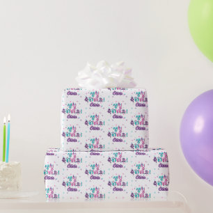 생일 축하해요 HAPPY BIRTHDAY Korean Personalised Wrapping Paper