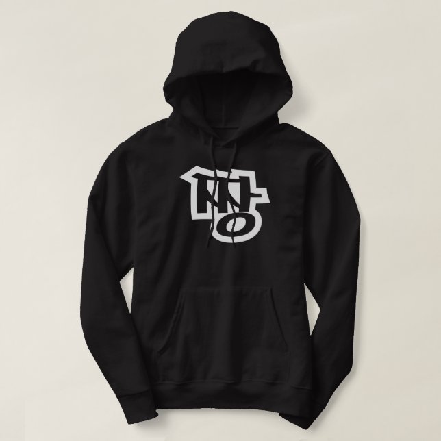 짱 JJANG - The BEST ~ Korean Slang Hangul Language Hoodie (Design Front)