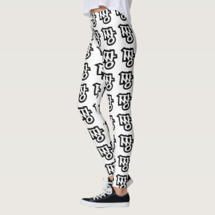 짱 JJANG - The BEST ~ Korean Slang Hangul Language Leggings