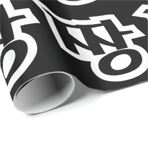 짱 JJANG - The BEST ~ Korean Slang Hangul Language Wrapping Paper
