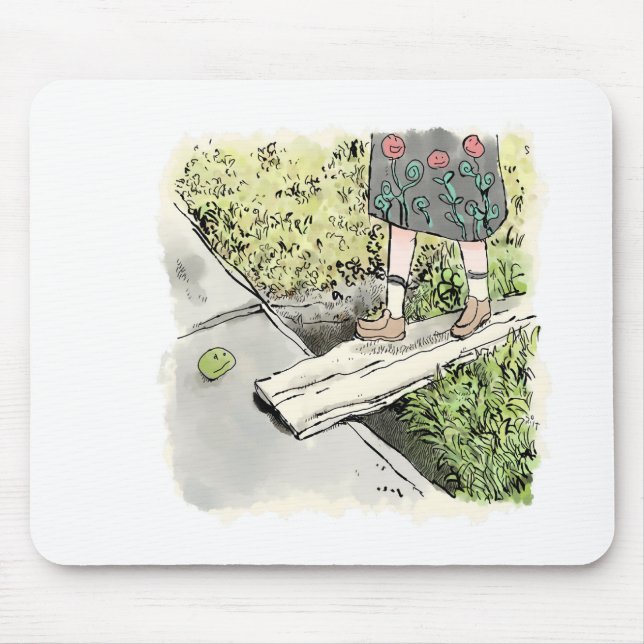 ｓれいやじ mouse mat (Front)