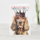 Search for funny cocker spaniel cards Dogs