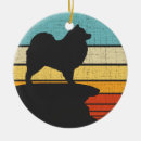 Search for keeshond christmas tree decorations Puppy