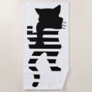 Search for black cat beach towels Animals
