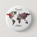 Search for travelling badges World map