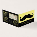 Search for mustache business cards Hair salon