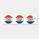 Search for political issues bumper stickers Election