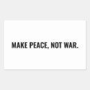 Search for war is peace stickers Protest