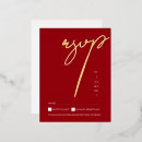Search for gold foil rsvp cards Script typography