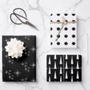 Search for black christmas tree wrapping paper Holiday pattern