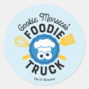 Search for cookie monster foodie truck stickers Children's television show