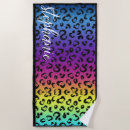 Search for leopard beach towels Tropical