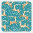 Search for reindeer pattern stickers Vintage