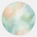 Search for teal background stickers Watercolor