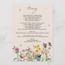 Search for wildflower wedding programs Wild flowers
