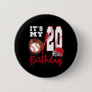 Search for 20th birthday badges Sports