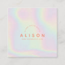 Search for holographic business cards Simple