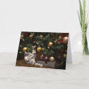 Search for grey cat christmas cards Xmas