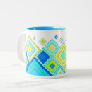 Search for bright aqua mugs Retro