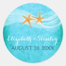 Search for beach save the date stickers Blue