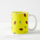 Search for black ladybug mugs Yellow
