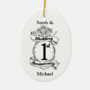 Search for first year christmas tree decorations Black and white