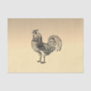 Search for vintage rooster tissue paper Antique
