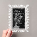 Search for black lace save the dates Minimalist