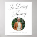 Search for in loving memory wedding signs Typography